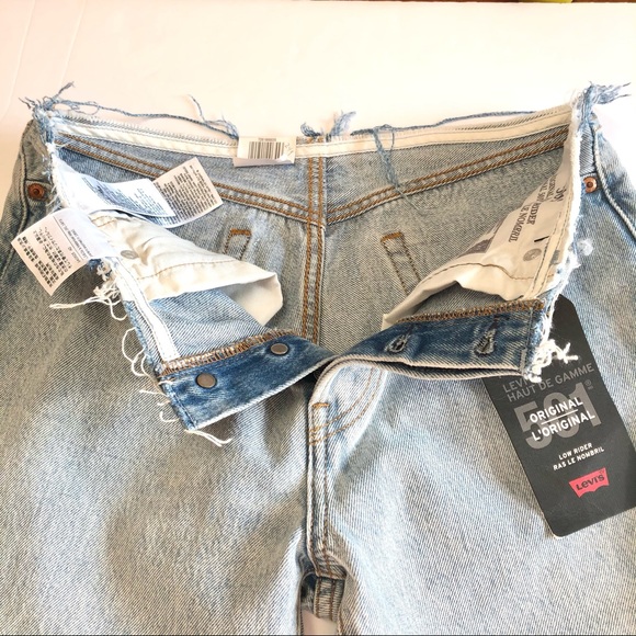 Levi’s 501 Raw Waist- NEW WITH TAGS - Picture 11 of 13
